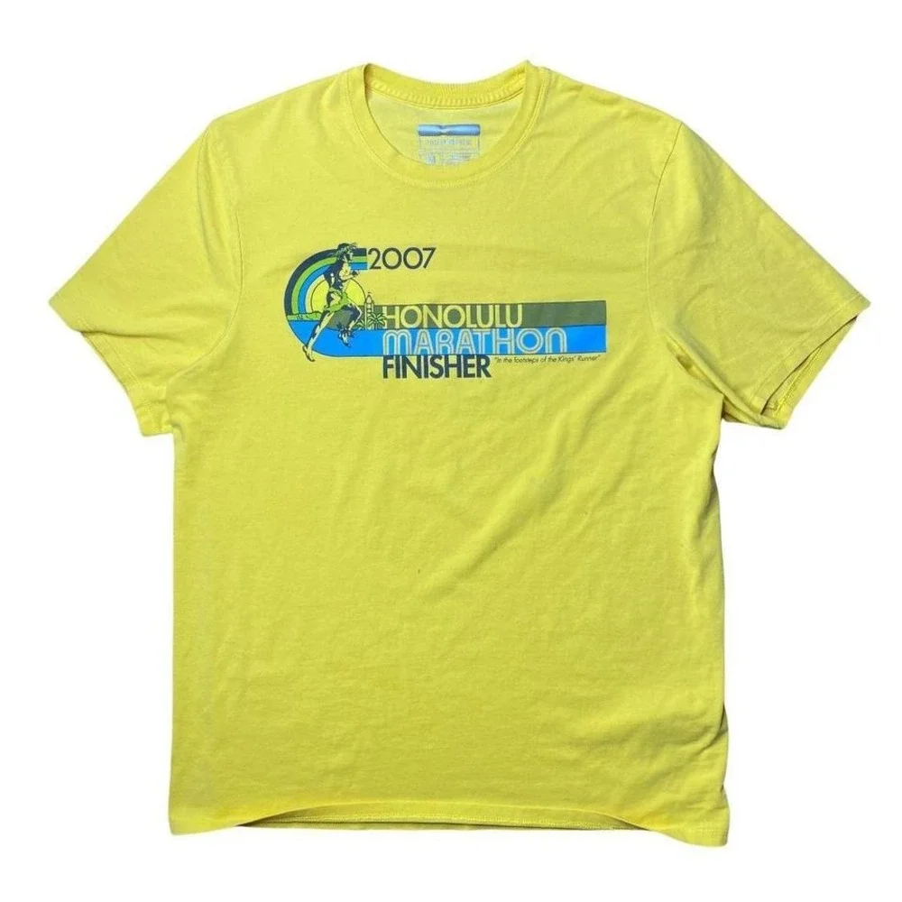 2000s Honolulu‎ Hawaii marathon finisher shirt